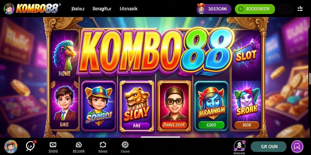 Tampilan screenshot gameplay KOMBO88 yang seru dan menarik.