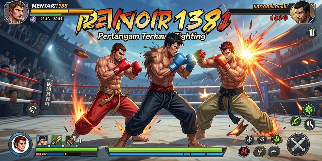 Screenshot gameplay MENTARI138 menampilkan aksi pertarungan yang mendebarkan.