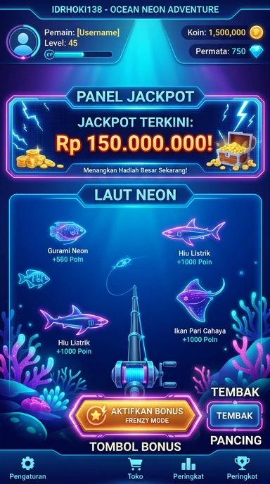 Screenshot dari aplikasi terbaru yang tersedia di idrhoki138.